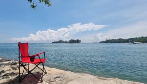 Island Kias point picnic and fishing point